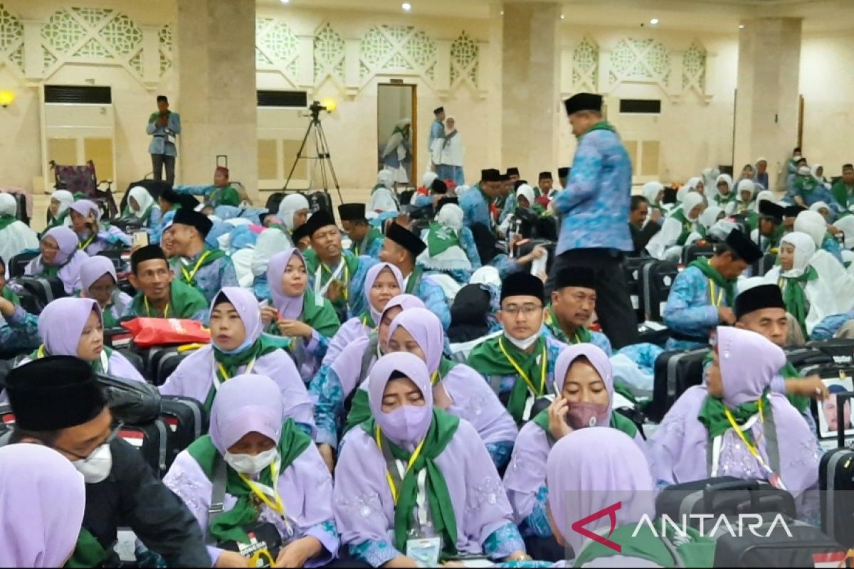 Kloter 18 haji Kabupaten Tangerang tiba di Tanah Air Senin (25/7)