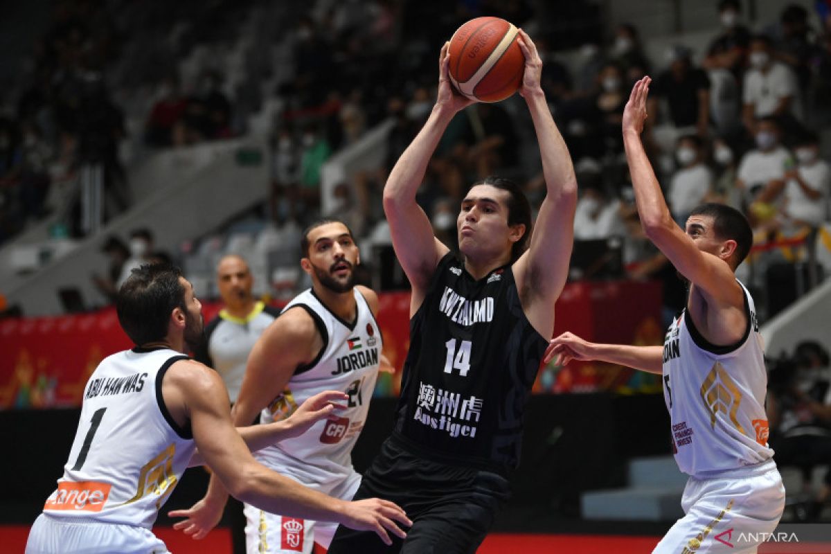 FIBA Asia Cup 2022 - Selandia Baru peringkat ketiga usai kalahkan Yordania