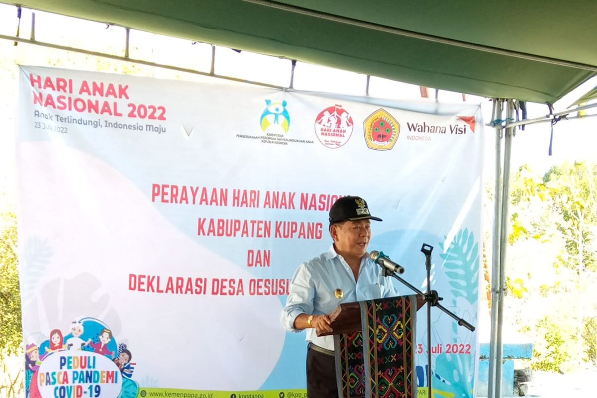 Oesusu di Kabupaten Kupang jadi desa ramah anak
