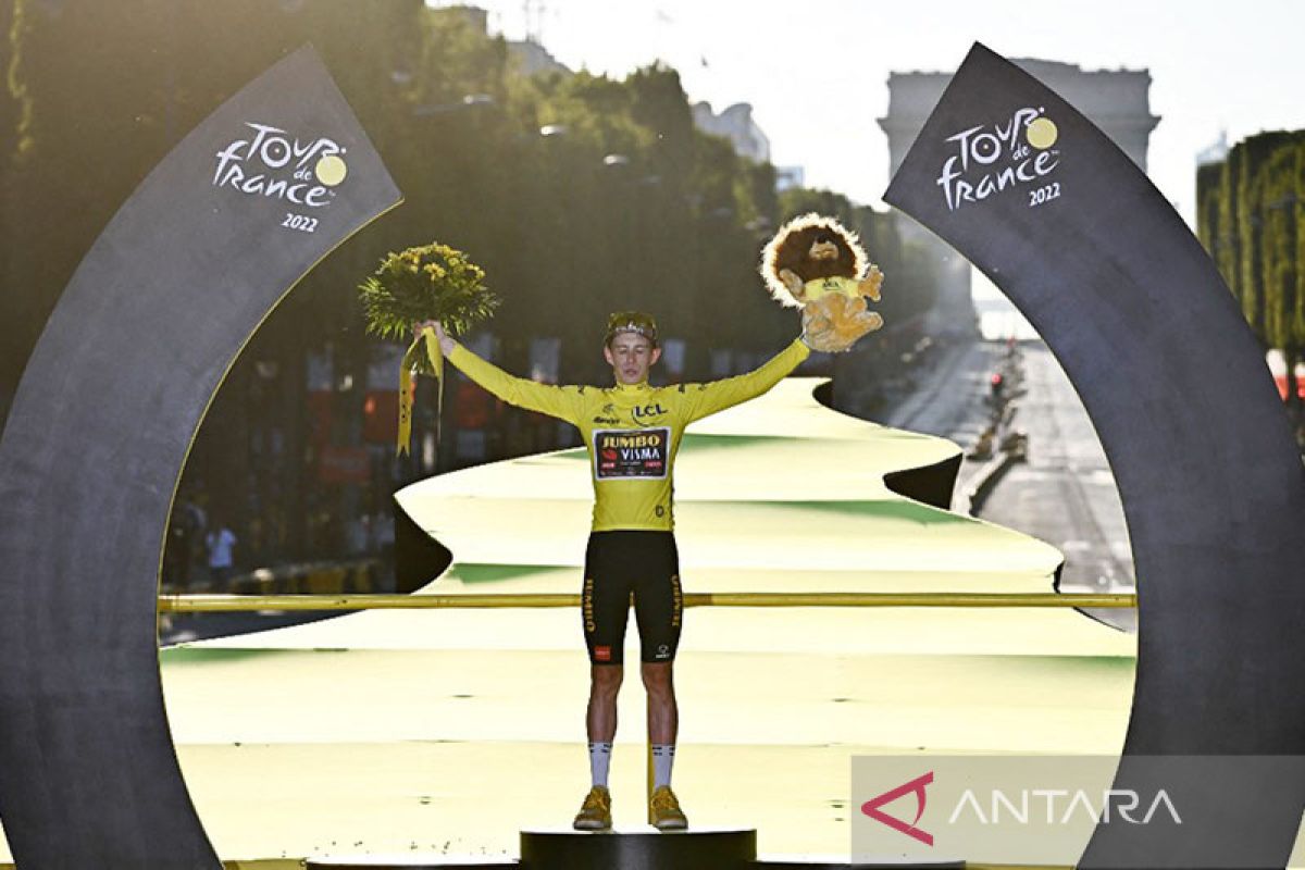 Jonas Vingegaard juara Tour de France 2022