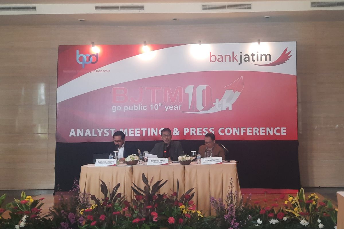 Bank Jatim raup laba bersih Rp815 miliar pada semester I 2022