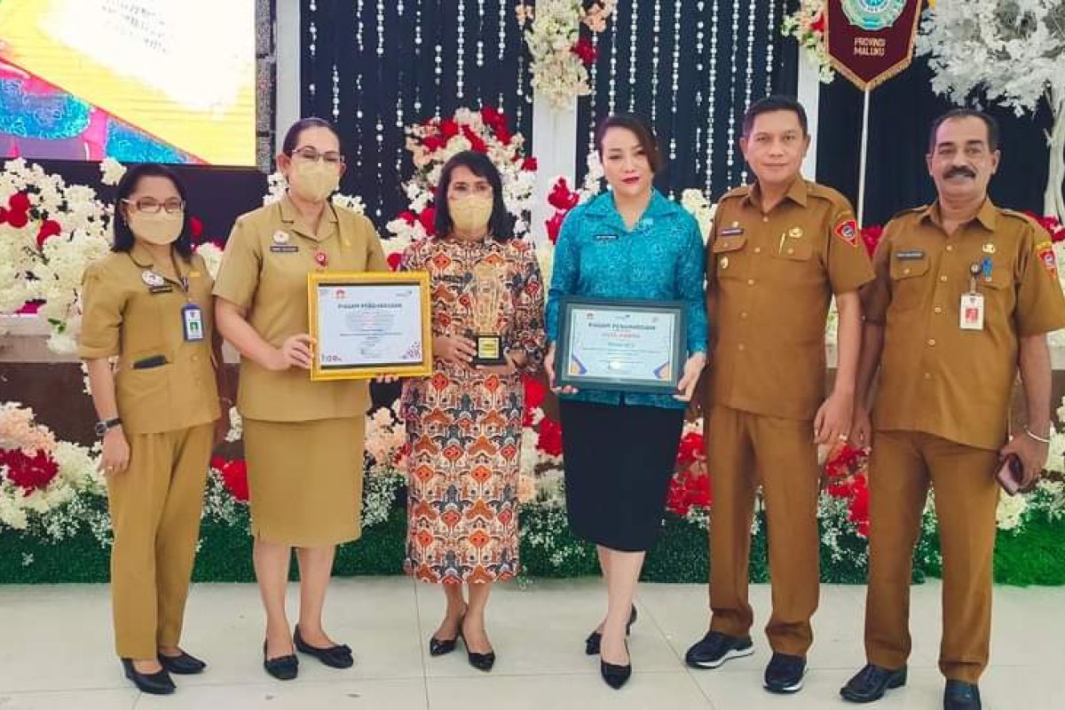Pemkot Ambon raih penghargaan di peringatan Harganas Maluku