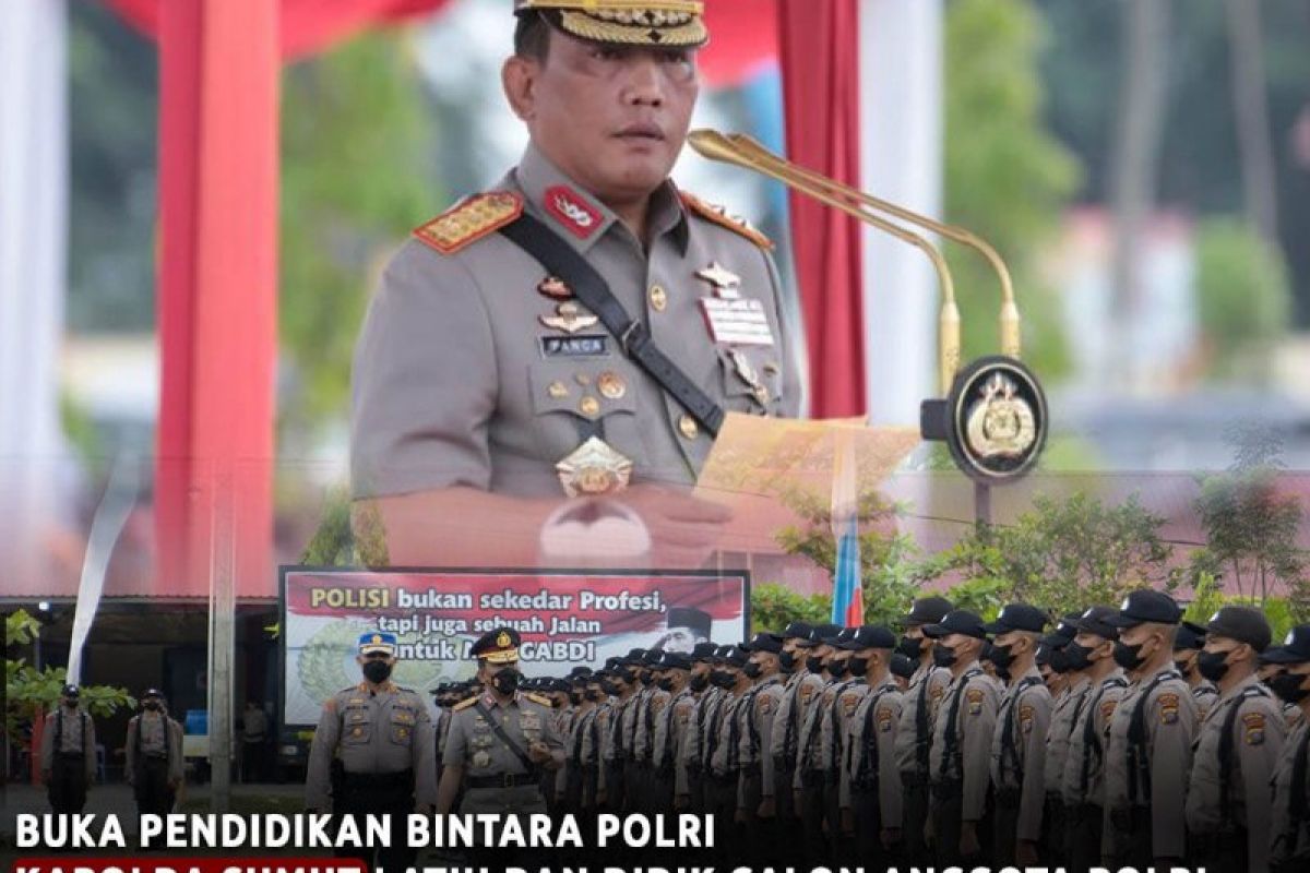 Kapolda Sumut  sebut 448 siswa ikuti pendidikan di SPN Hinai