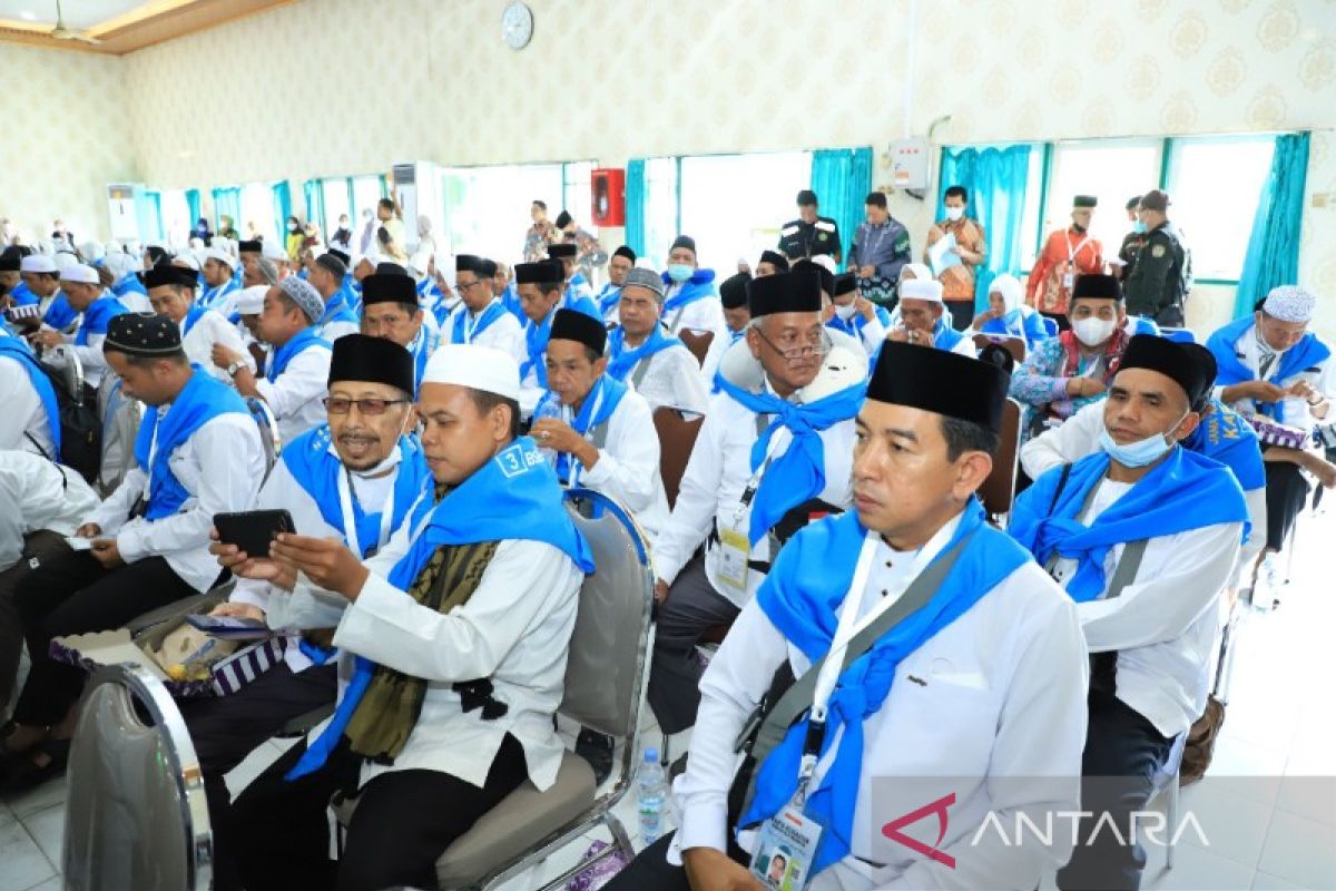 Kedatangan Jama'ah haji alami sedikit penundaaan