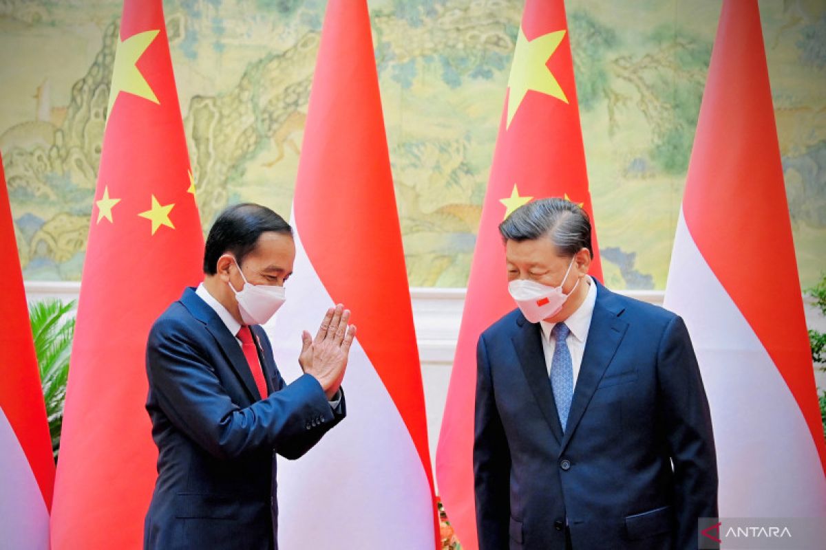 Jokowi sampaikan undangan KTT G20 ke Presiden China
