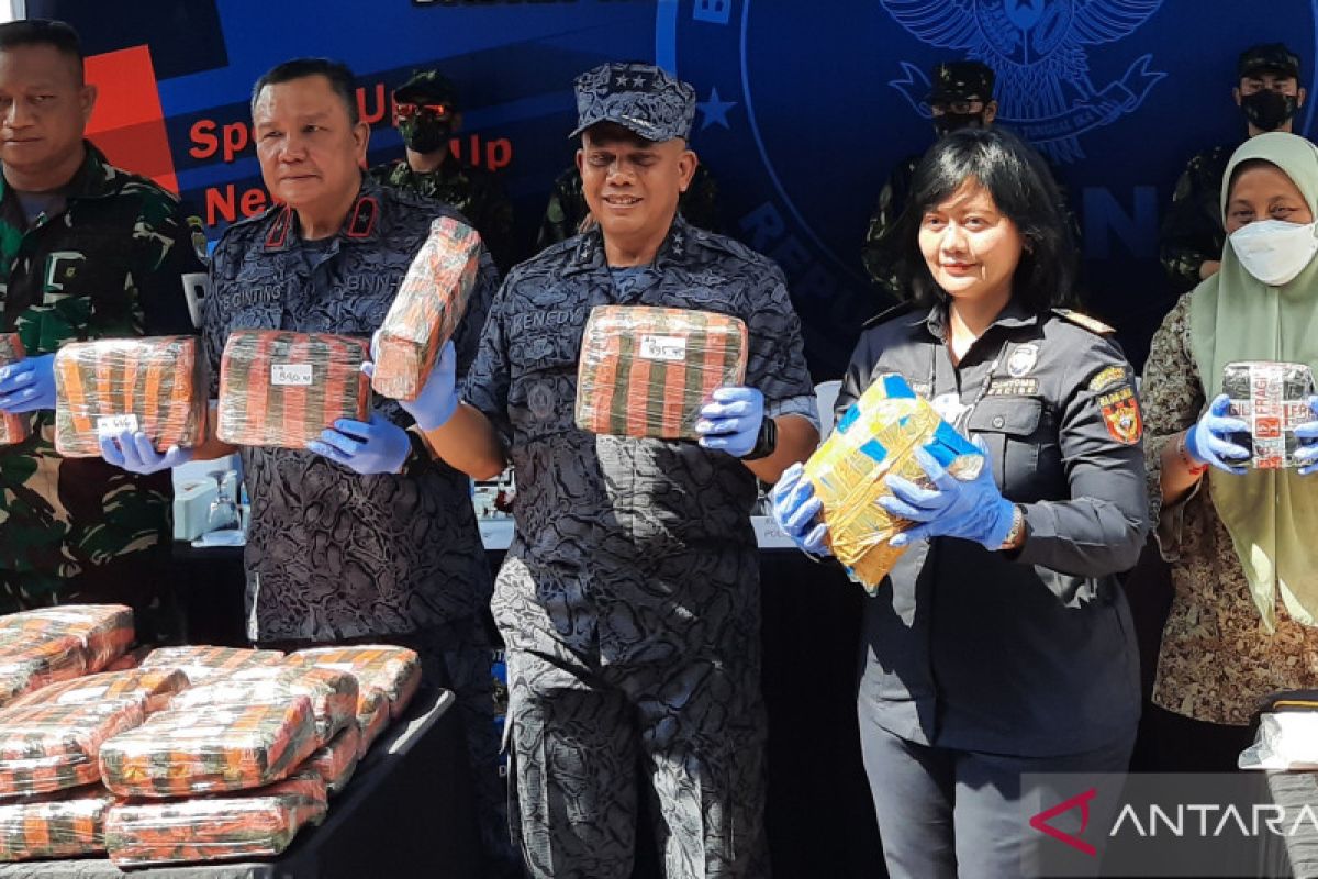 BNN destroys 140 kg of drugs seized in May-July