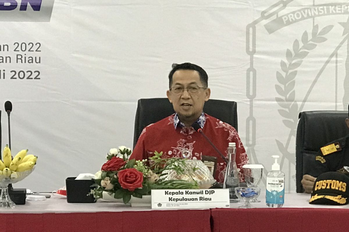 DJP Kepri peringkat 7 nasional penerimaan pajak tahun 2022