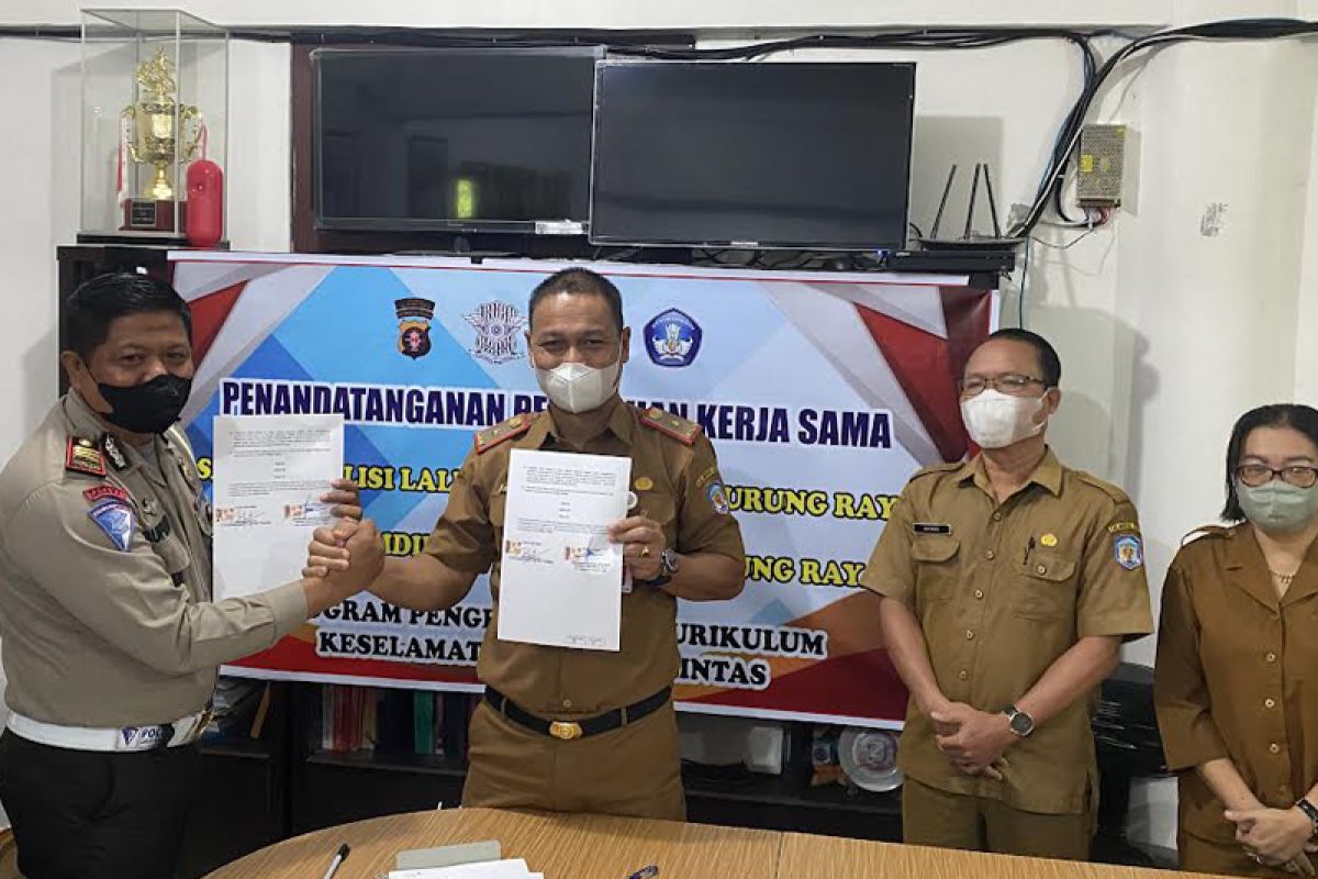 Disdikbud Murung Raya dan Satlantas kerja sama cegah laka lantas pelajar