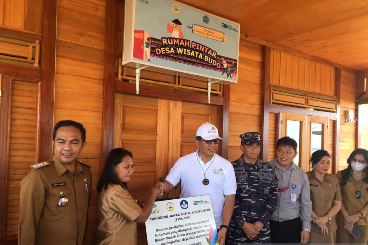 PLN kolaborasi TNI AL dukung Desa Budo sebagai Desa Wisata 2022