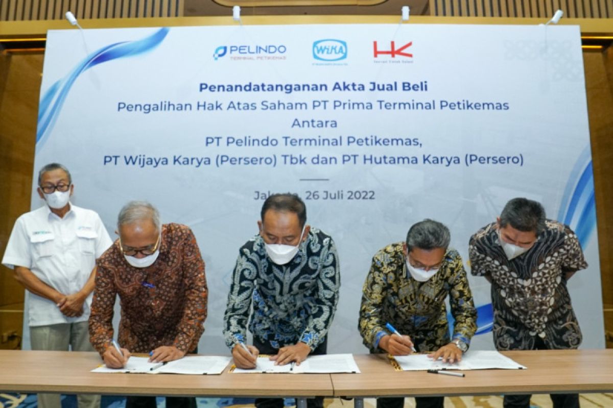 Pelindo akuisisi saham WIKA dan HK di Prima Terminal Petikemas