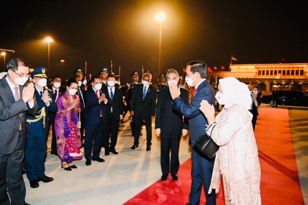 Presiden dan Ibu Negara lanjutkan kunjungan kerja ke Tokyo Jepang