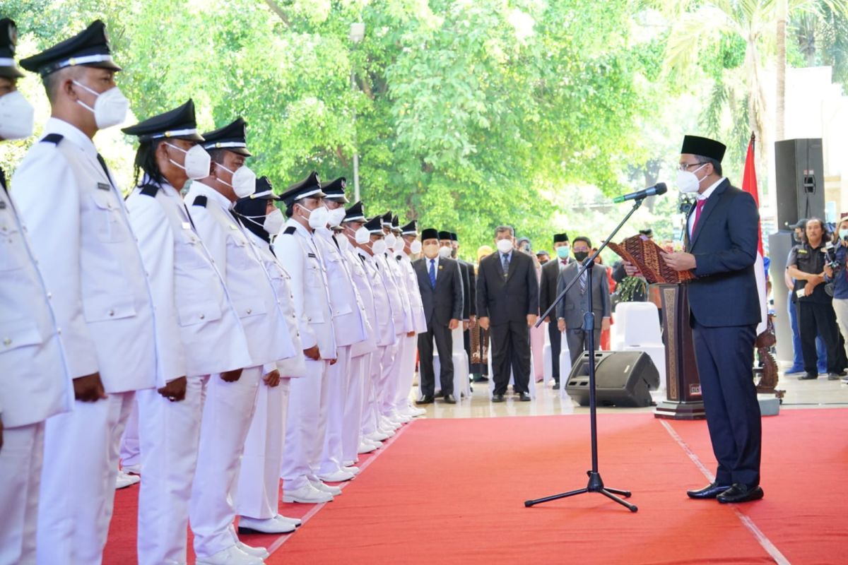 Bupati Sidoarjo lantik 83 kepala desa hasil pilkades serentak