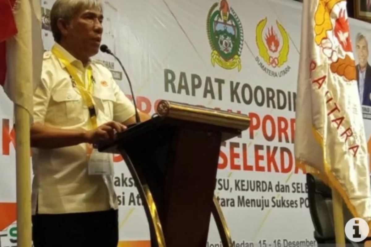 KONI Sumut  fokus persiapan atlet hadapi PON 2024