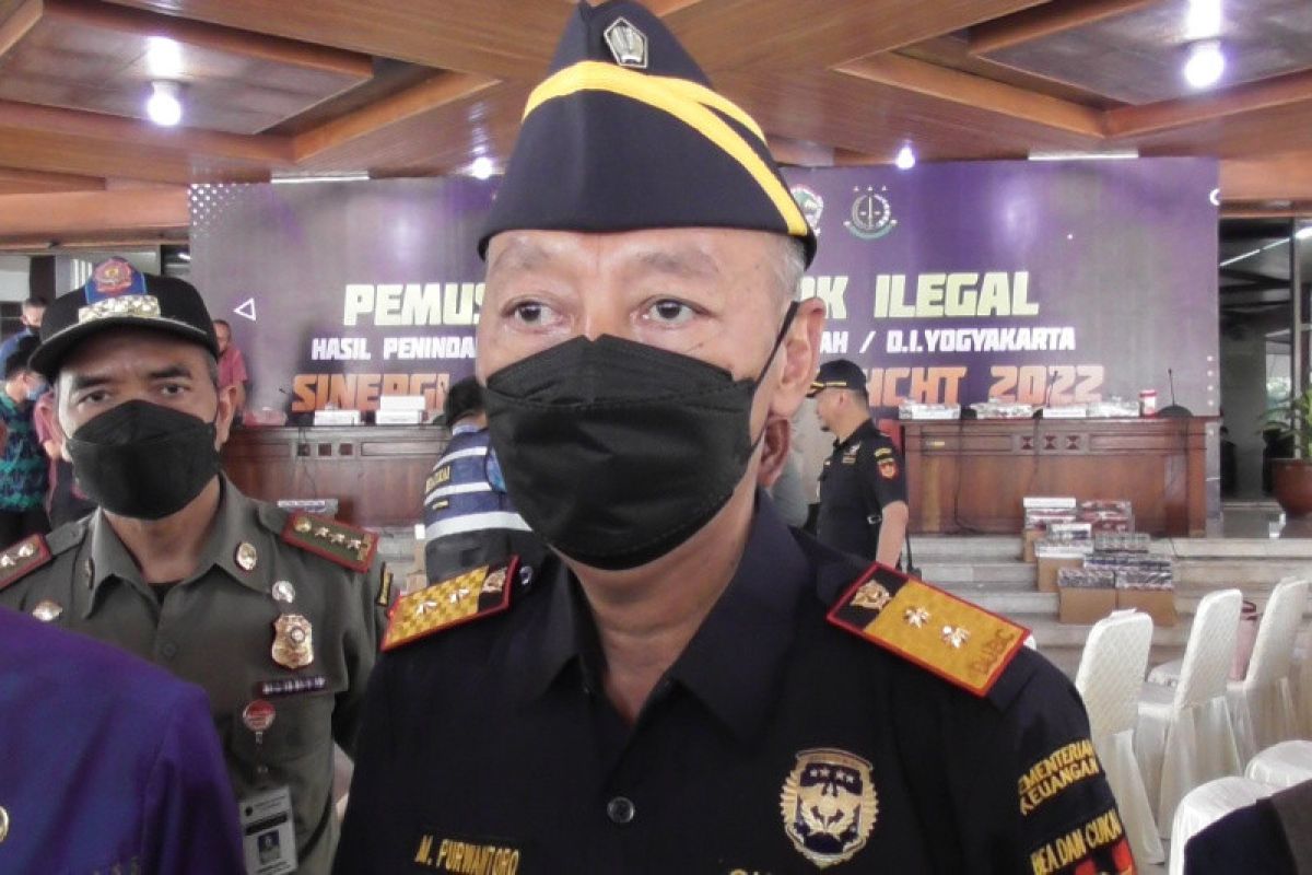Bea Cukai bakar rokok ilegal senilai Rp44,7 miliar di Kantor Gubernur Jateng