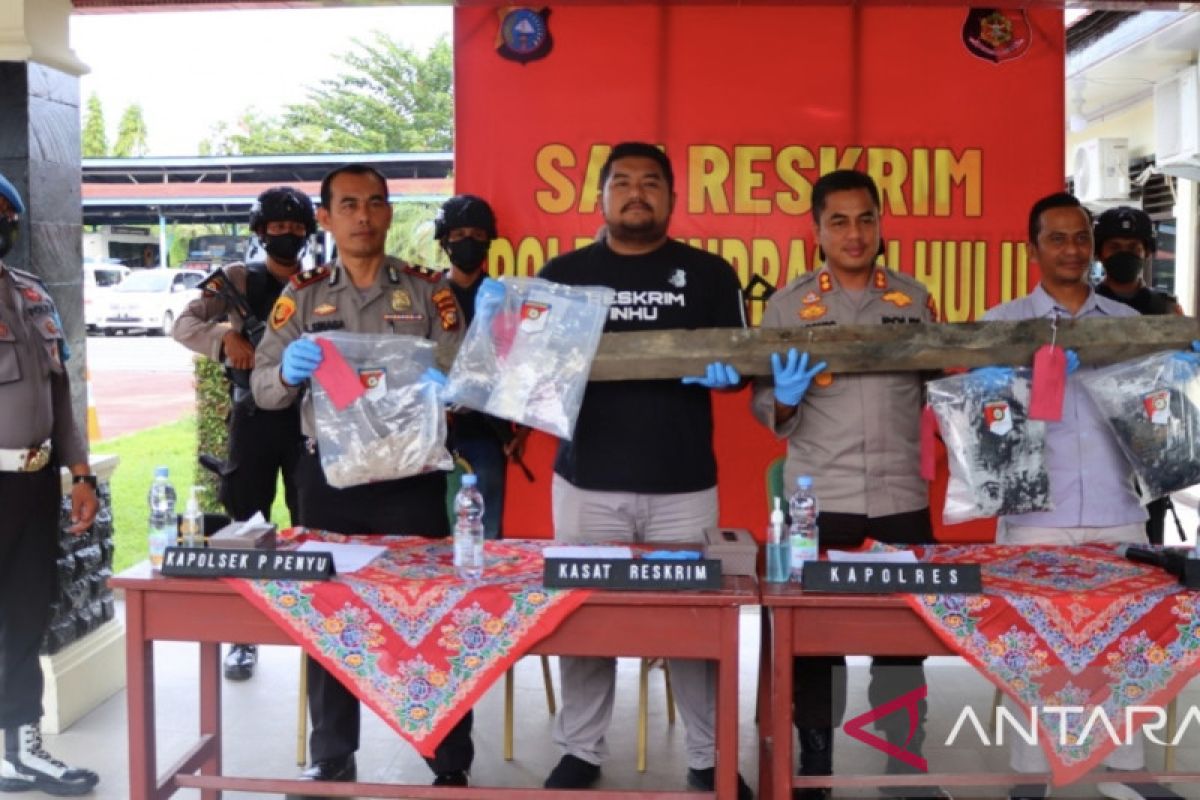 Polres Inhu tangkap pembunuh warga Morong di Sumut