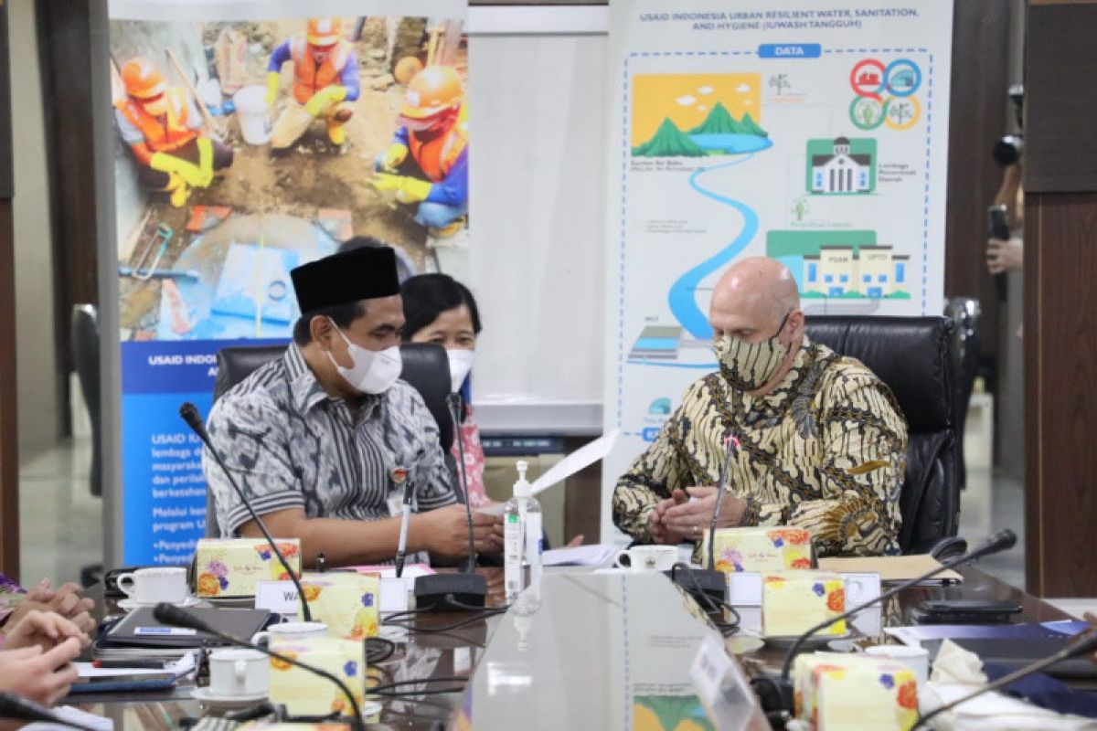 Jateng gandeng USAID penuhi kebutuhan air minum dan sanitasi di delapan wilayah