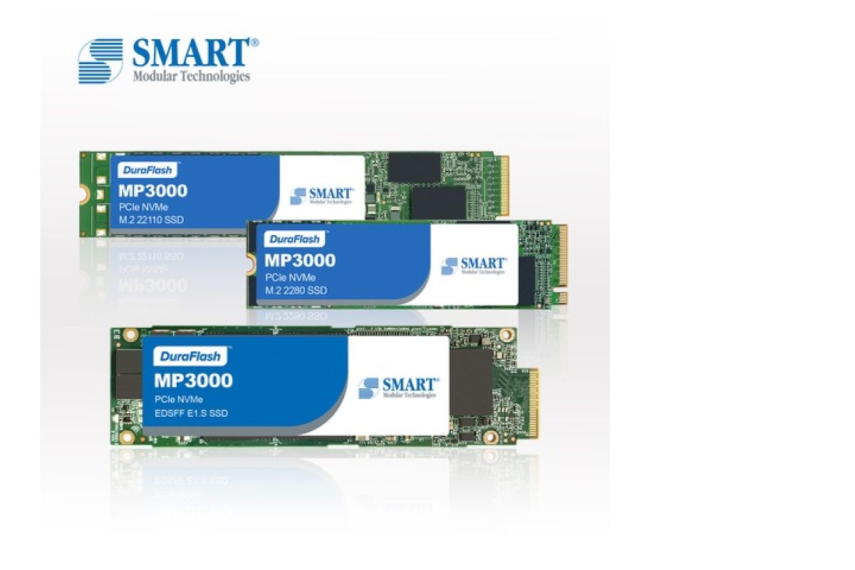 SMART Modular Technologies announces next generation of PCIe NVMe SSDs