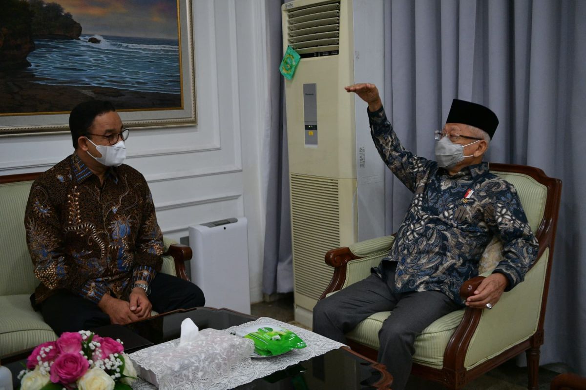 Hoaks! Anies dapat dukungan Wapres Ma'ruf Amin di Pilpres 2024