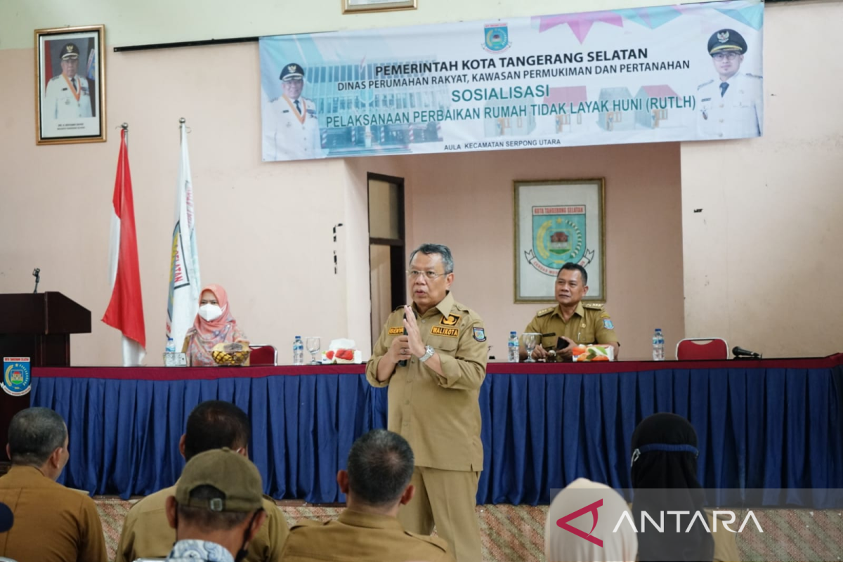 Pemkot Tangerang Selatan perbaiki 150 rumah tak layak huni selama 2022