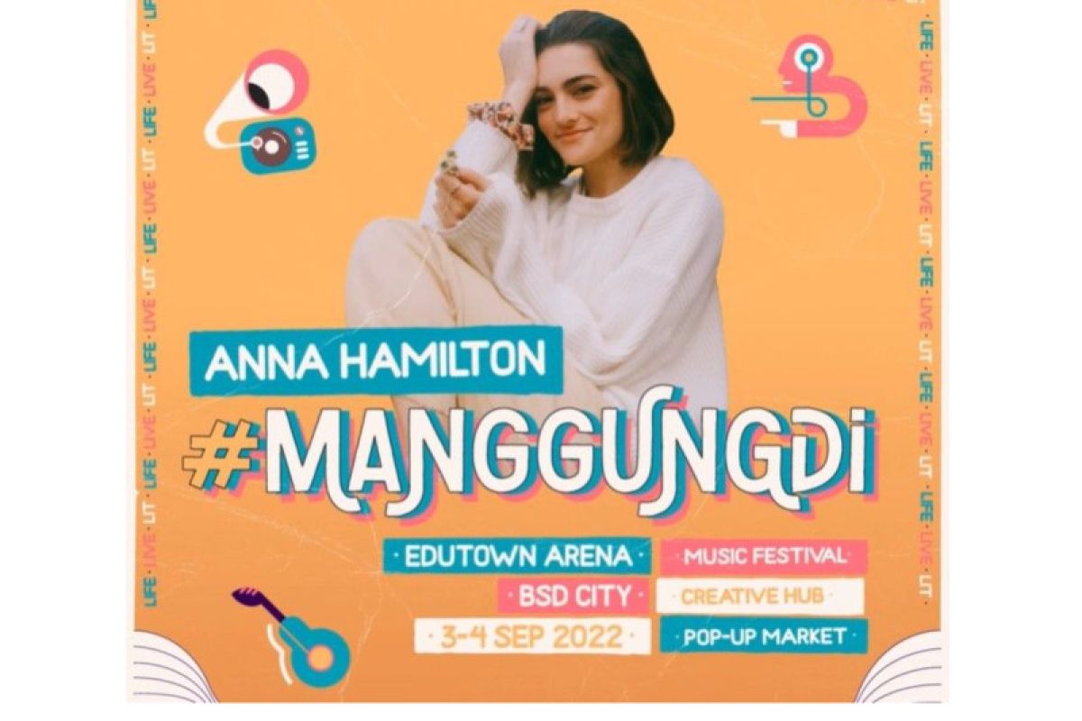 Anna Hamilton hingga Rendy Pandugo bakal meriahkan "ManggungDi" BSD