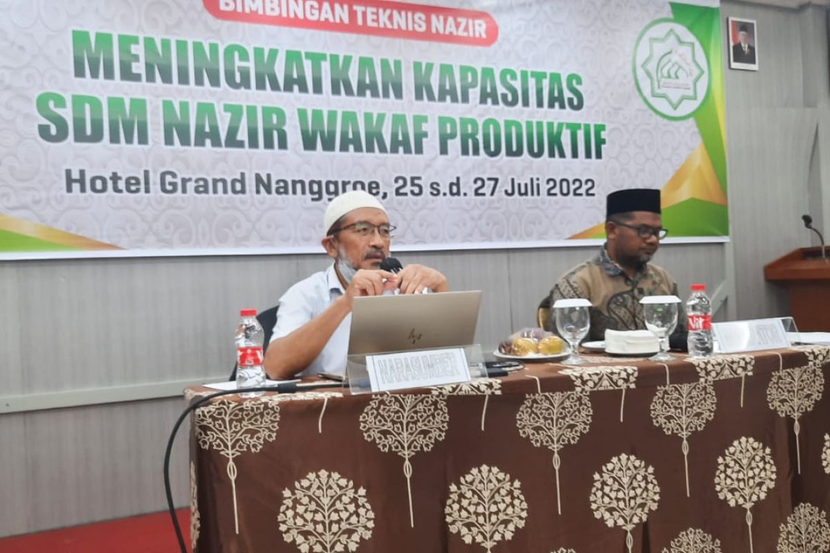 Tingkatkan kapasitas nazir, ini yang dilakukan BMA