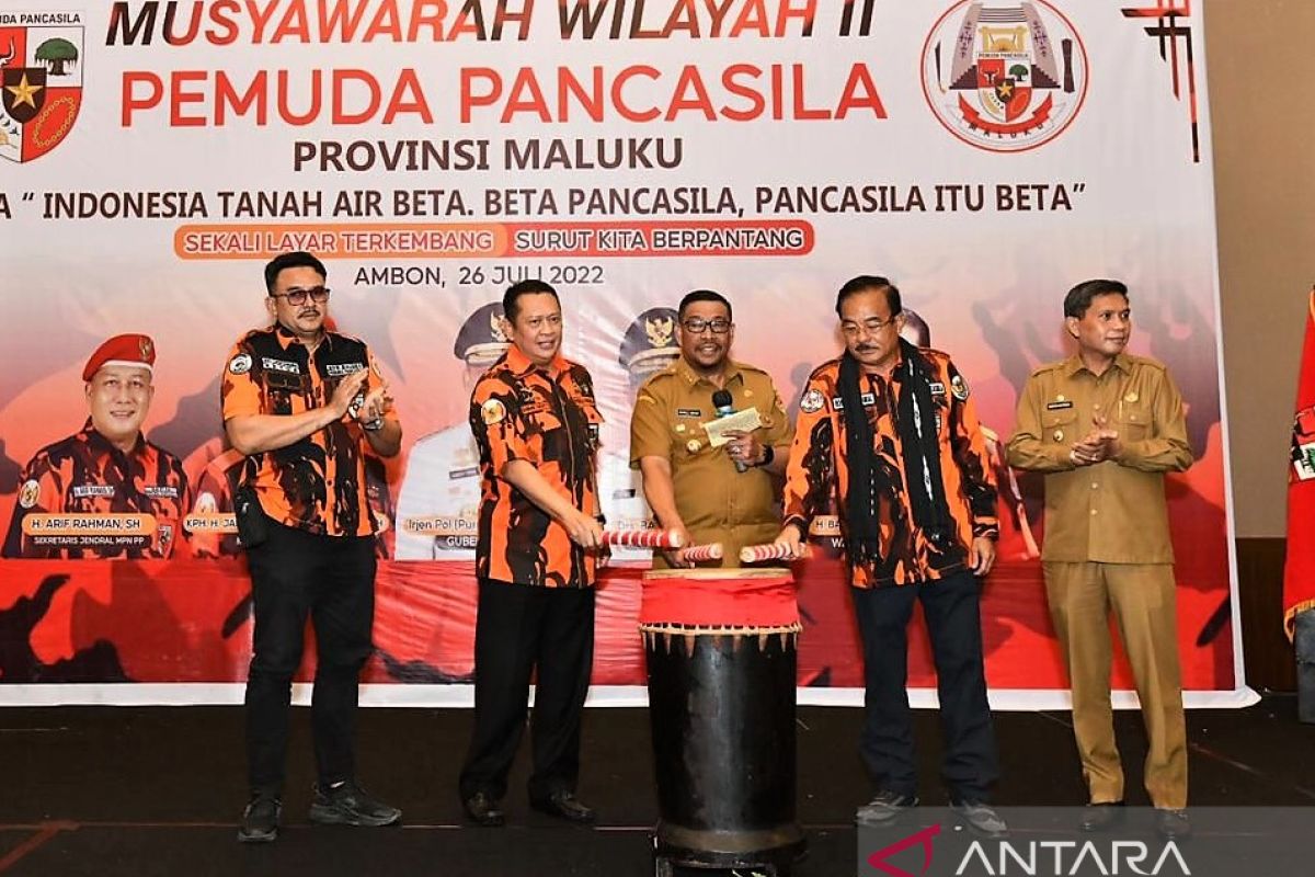 Ketua MPR ajak Pemuda Pancasila Maluku bangun narasi kebangsaan