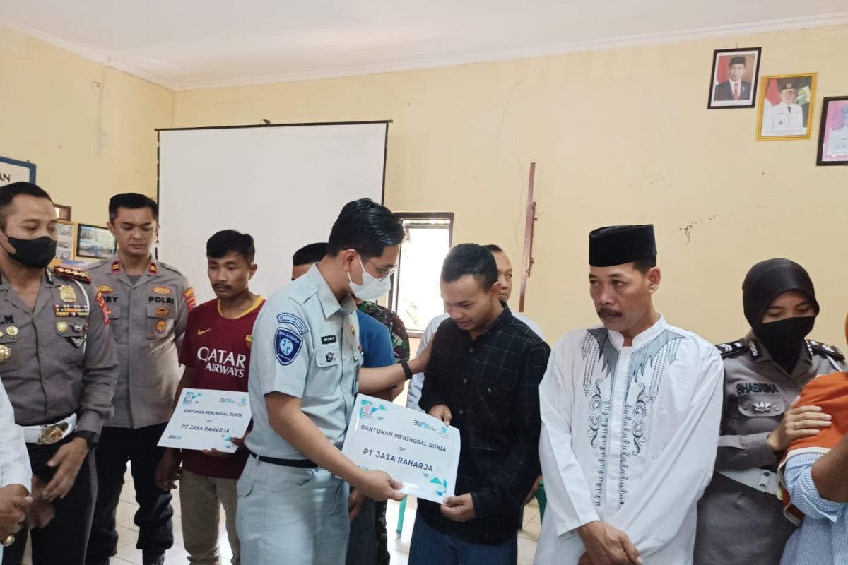 Wali Kota Serang apresiasi Jasa Raharja dengan cepat santuni korban Odong-odong tertabrak KA