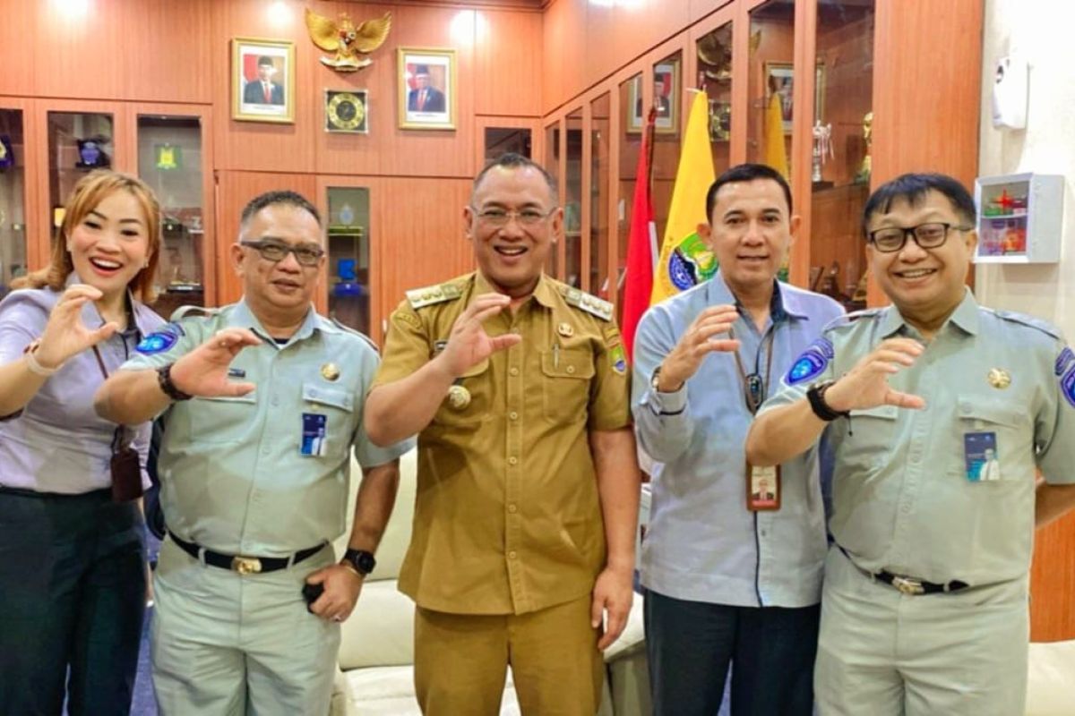 Silaturahmi Jasa Raharja Cabang Banten dan Jasa Raharja Putera Serang dengan Walikota Cilegon