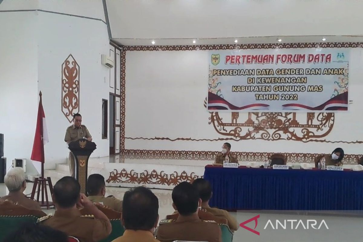 Sekda Gumas tekankan pentingnya data dalam penyiapan program pemberdayaan