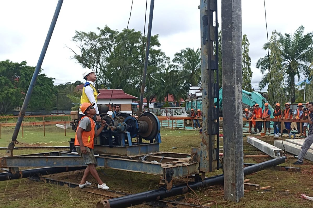 Kantor Bupati Kapuas Hulu mulai dibangun dengan anggaran Rp100 miliar