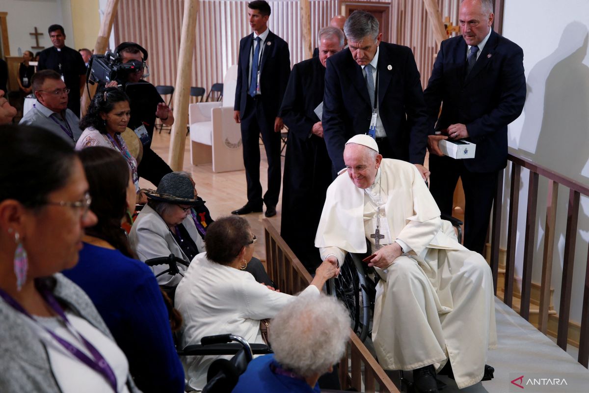 Paus Fransiskus siap mundur jika masalah kesehatannya kian serius