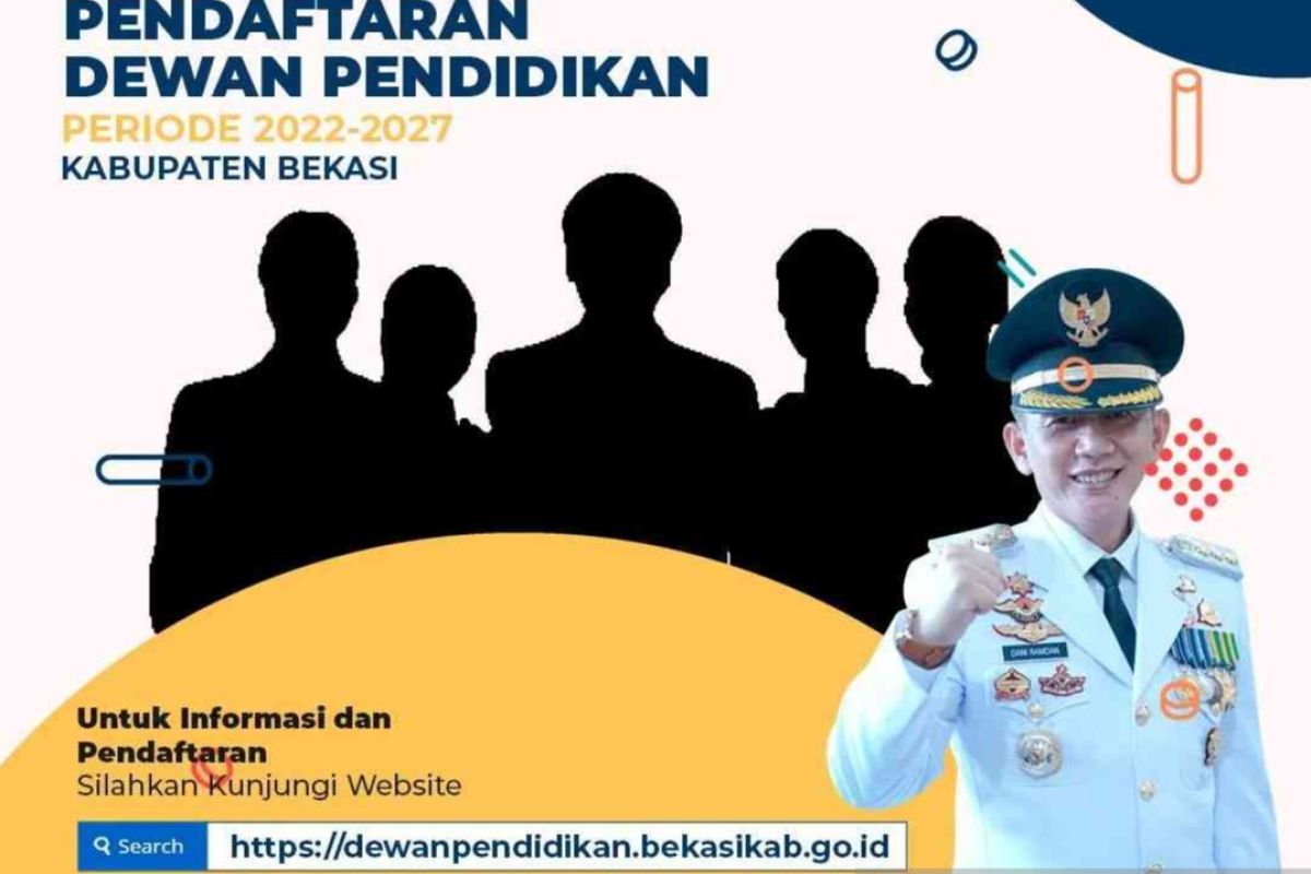 Pemkab Bekasi buka pendaftaran calon anggota Dewan Pendidikan 2022-2027