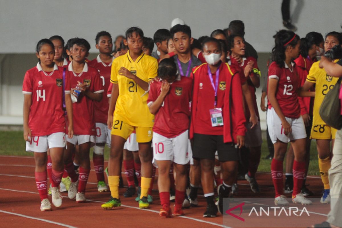 Timnas Indonesia tumbang 0-3 kontra Thailand AFF U-18 putri 2022