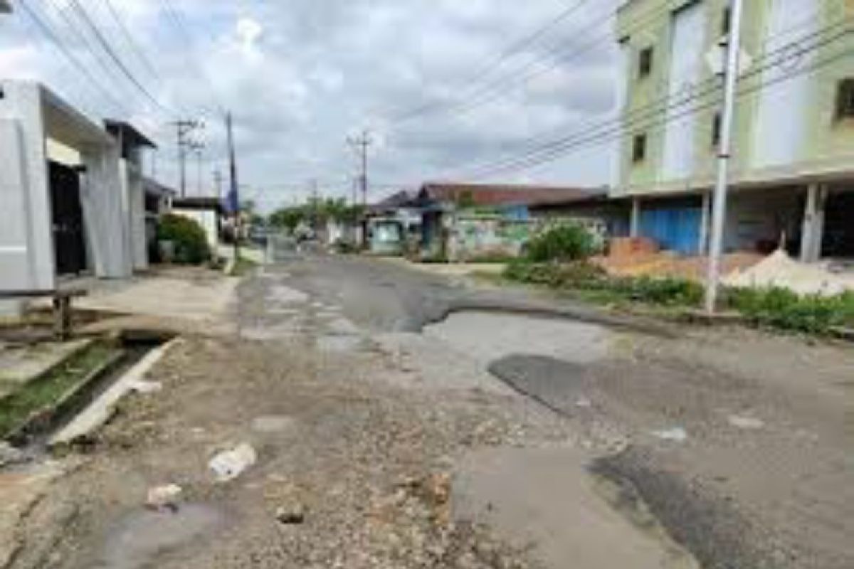 Jalan Sidorejo Dumai sepanjang 800 meter bakal dibeton