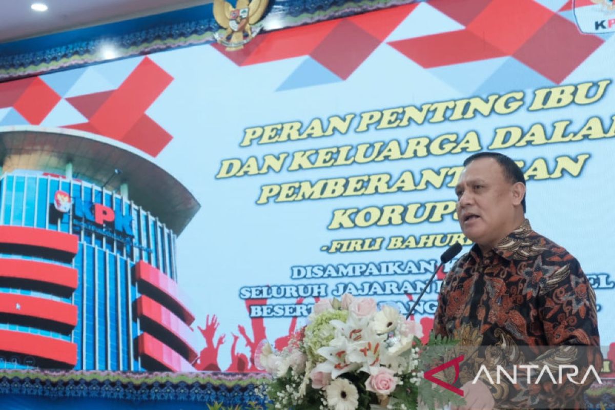 Ketua KPK dorong peran keluarga cegah perilaku koruptif