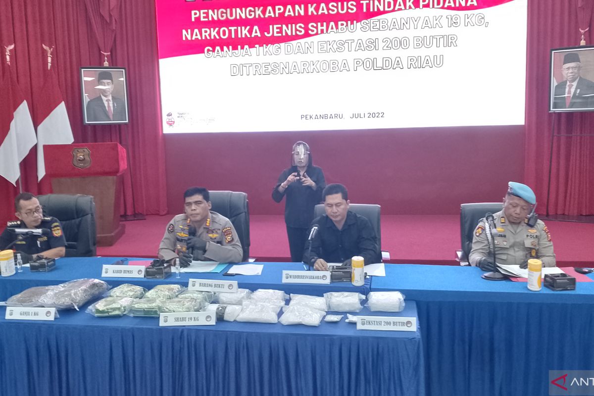 Napi hingga mahasiswa jadi kurir narkoba di Pekanbaru