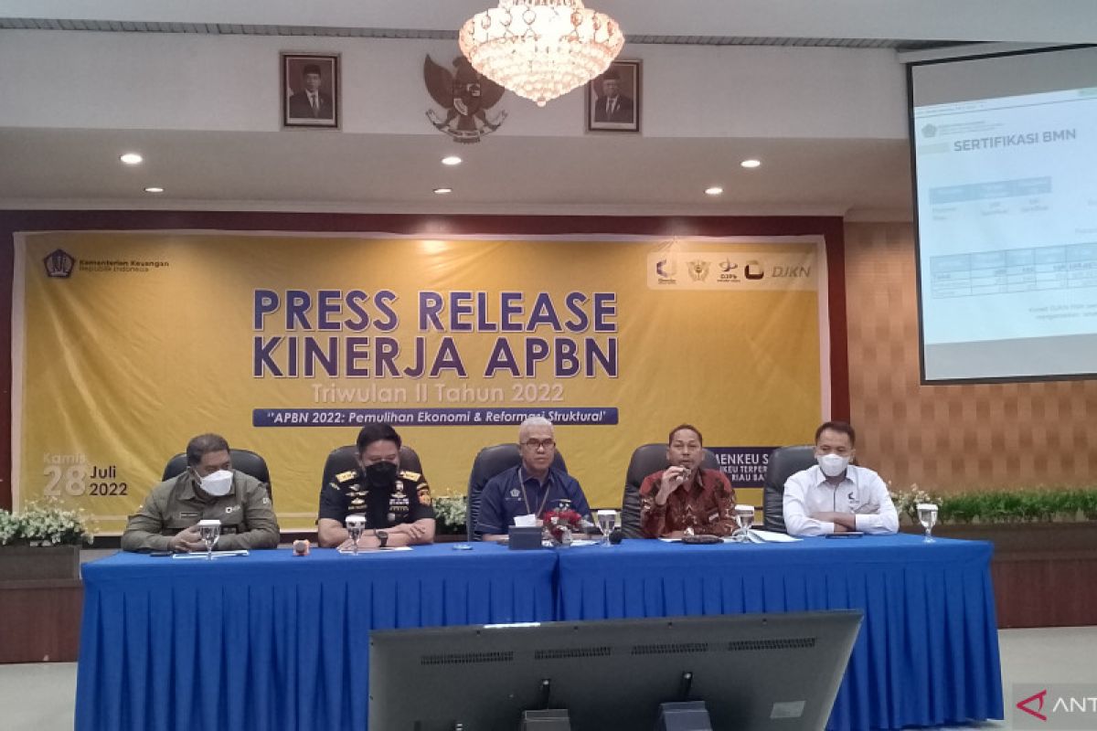 DJPb catat perekonomian Riau membaik