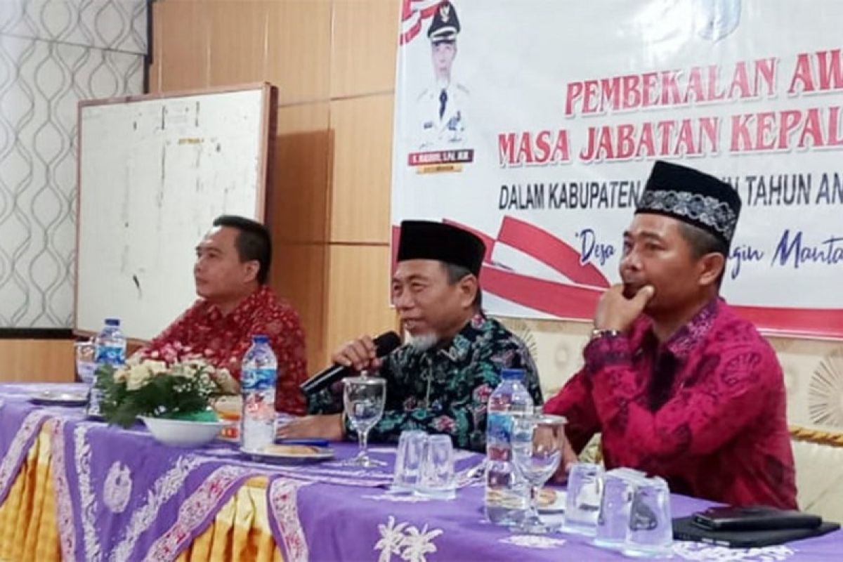 Bupati Merangin wajibkan kepala desa telurkan inovasi dalam memimpin