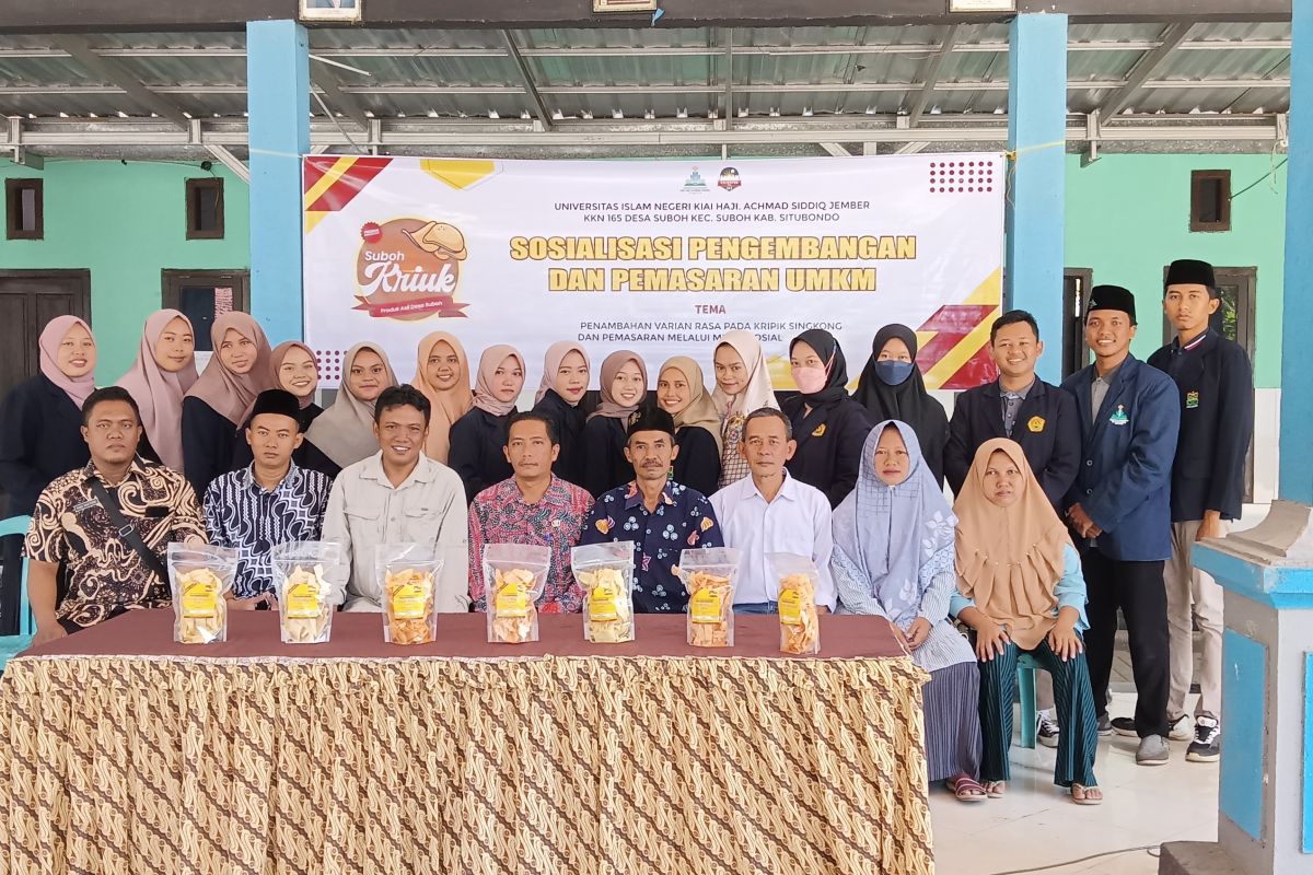 KKN UIN-Khas Jember bantu promosikan produk UMKM Situbondo lewat medsos