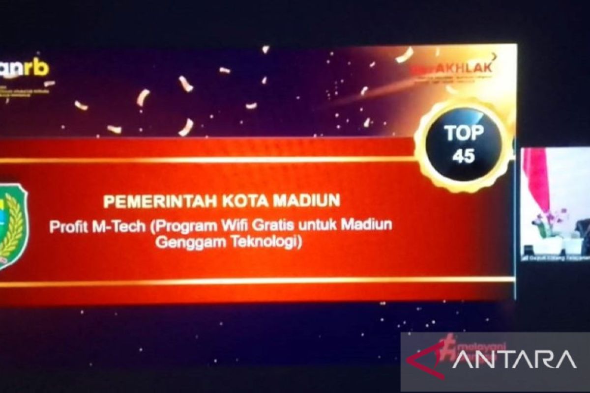 Inovasi Profit M-Tech Pemkot Madiun masuk Top 45 Sinovik 2022