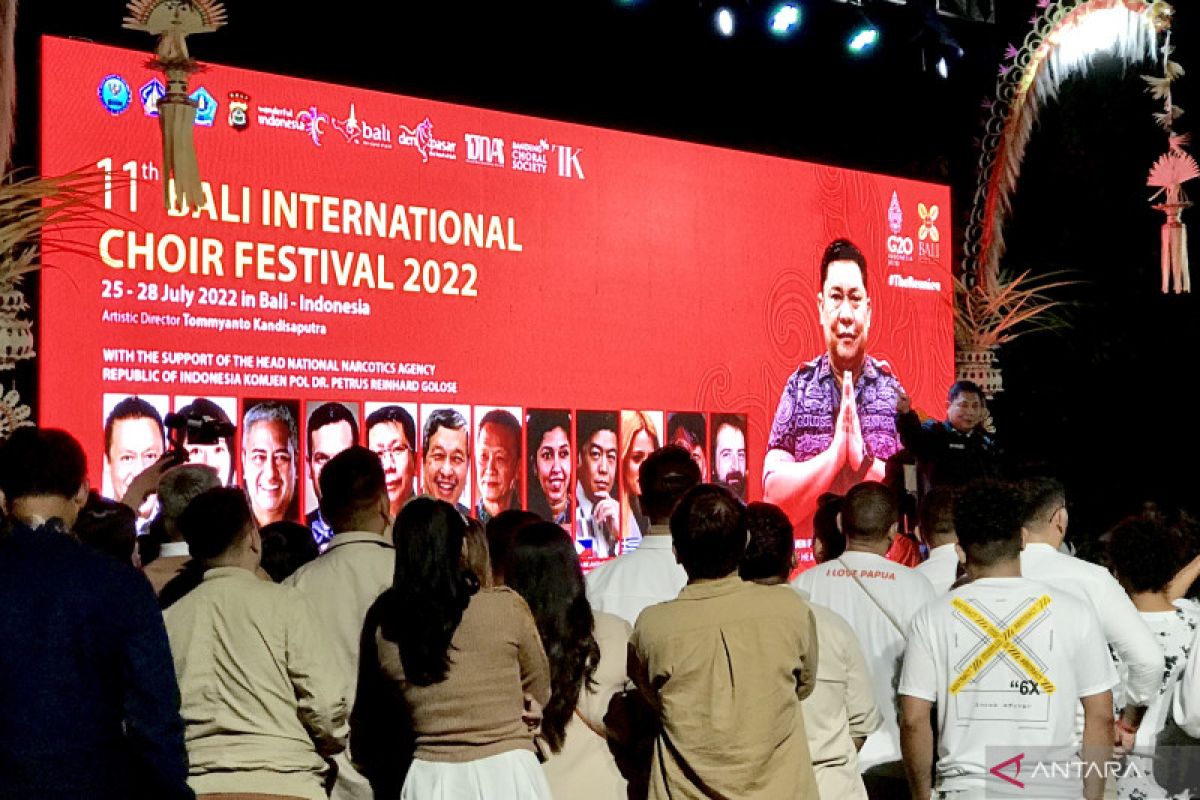 BNN holds anti-narcotics campaigns with choir groups from 28 nations