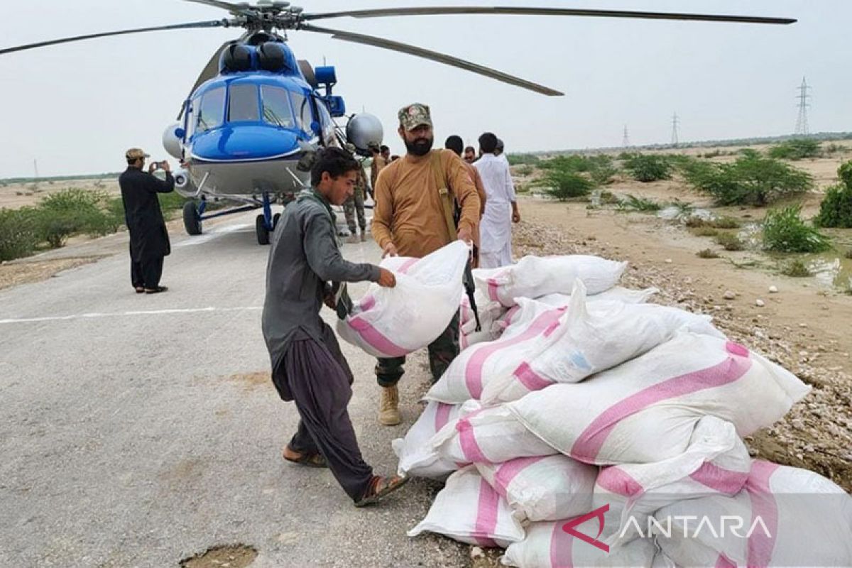 Hujan monsun terus guyur Pakistan, 357 tewas dan 400 lebih luka-luka