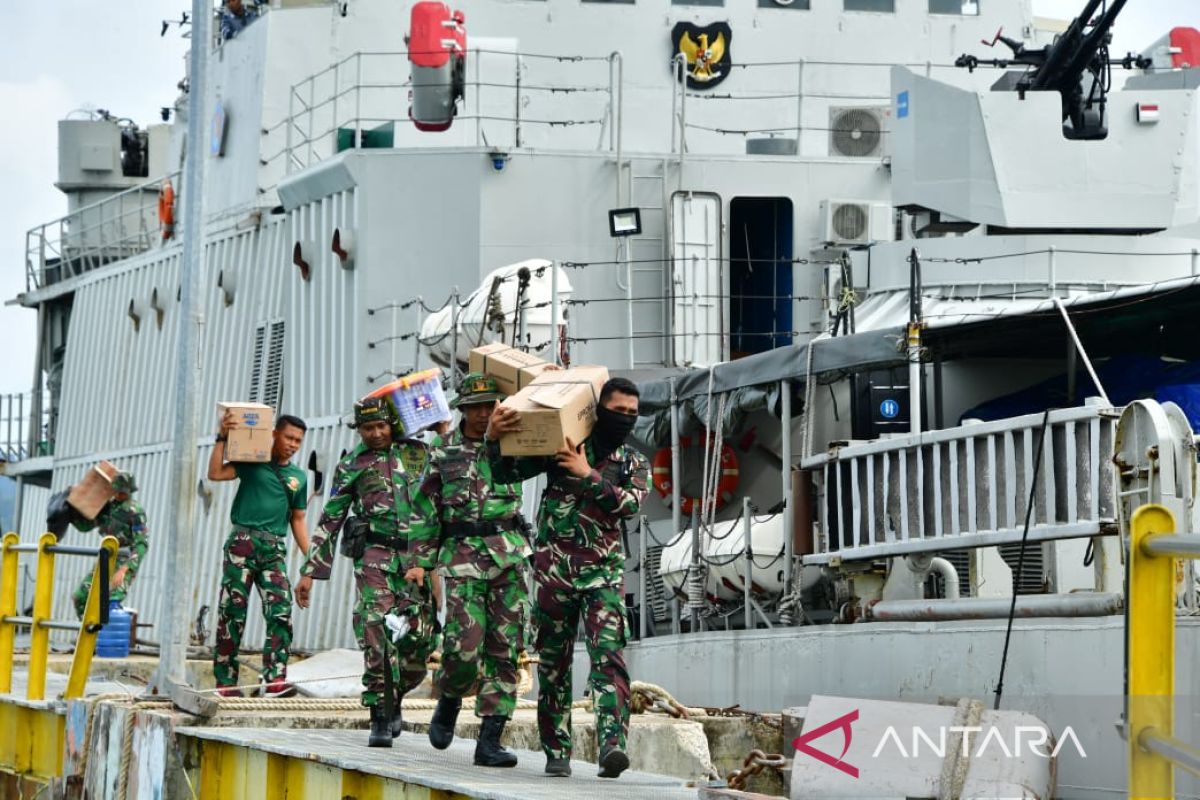 Tim Aju TNI AL tiba di Dabo Singkep sukseskan Latgabma SGS 2022