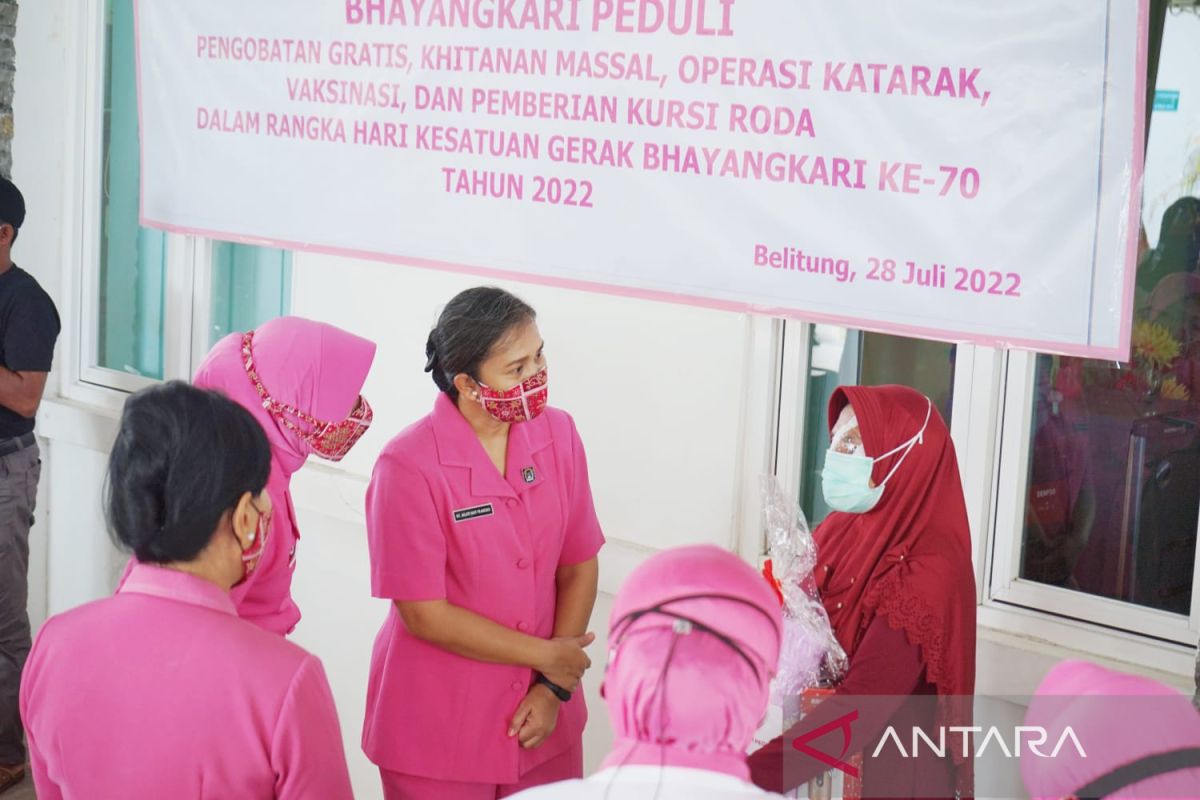 Yayasan Kemala Bhayangkari bantu Belitung tangani stunting