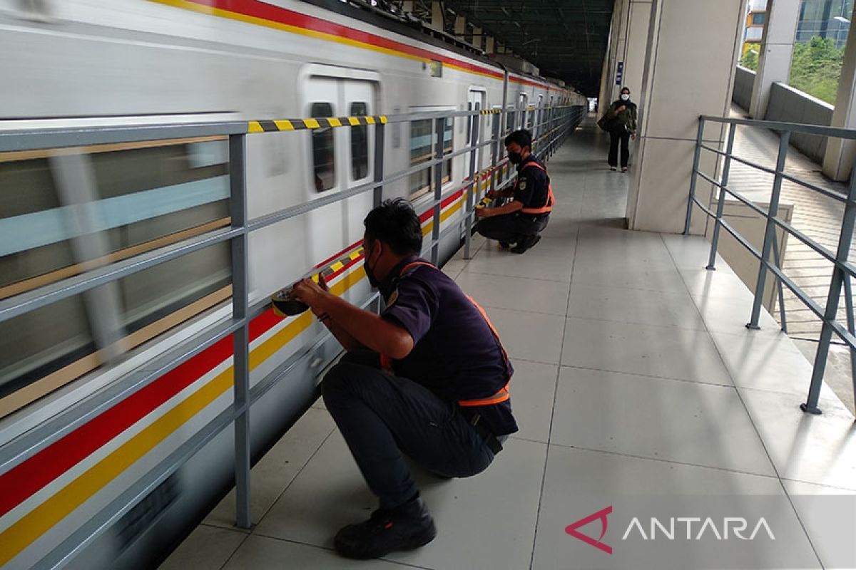 Stasiun BNI City siap digunakan untuk naik turun penumpang KRL