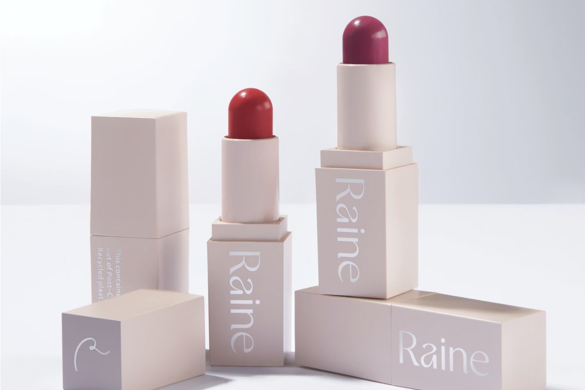 Raisa kenalkan pemulas bibir dari jenama kosmetik Raine beauty
