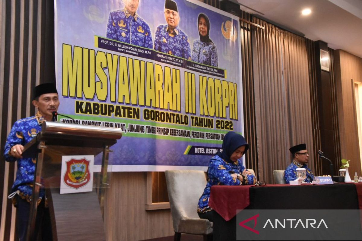 Bupati Gorontalo minta Korpri jaga profesionalitas dan kode etik