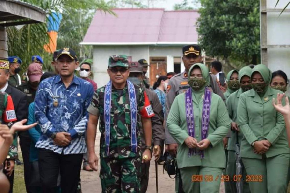 TNI laksanakan Operasi Teritorial di perbatasan RI-Malaysia tahun 2022