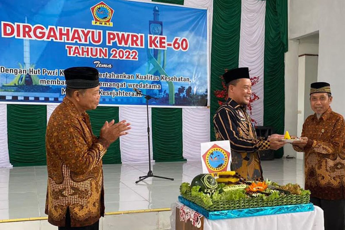 Sekda harap PWRI Sukamara tetap beri masukan positif bagi pemerintah