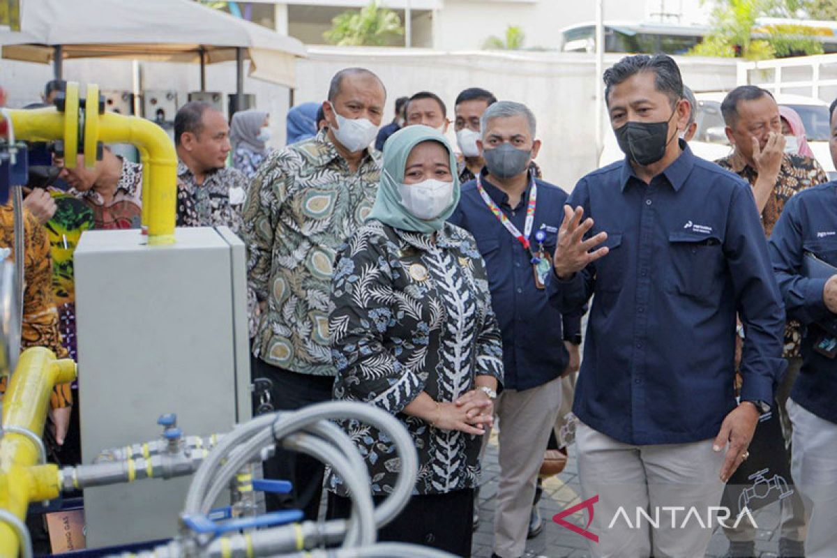 Kunjungi PGN Surabaya, Bupati Sleman studi pemanfaatan jargas